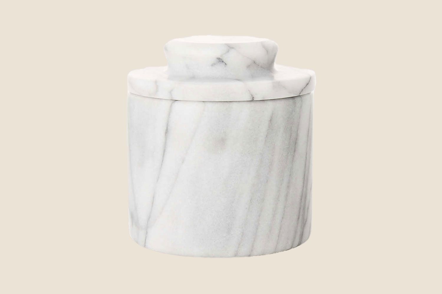 Marble butter keeper
