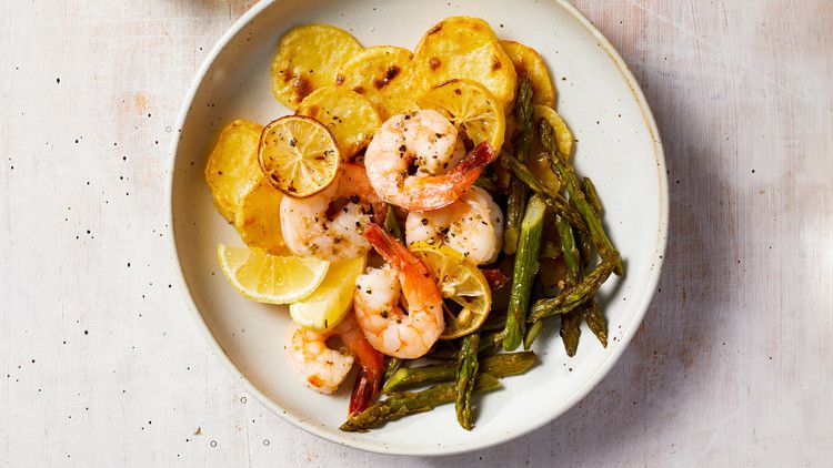 Shrimp-Scampi Pan Bake recipe 