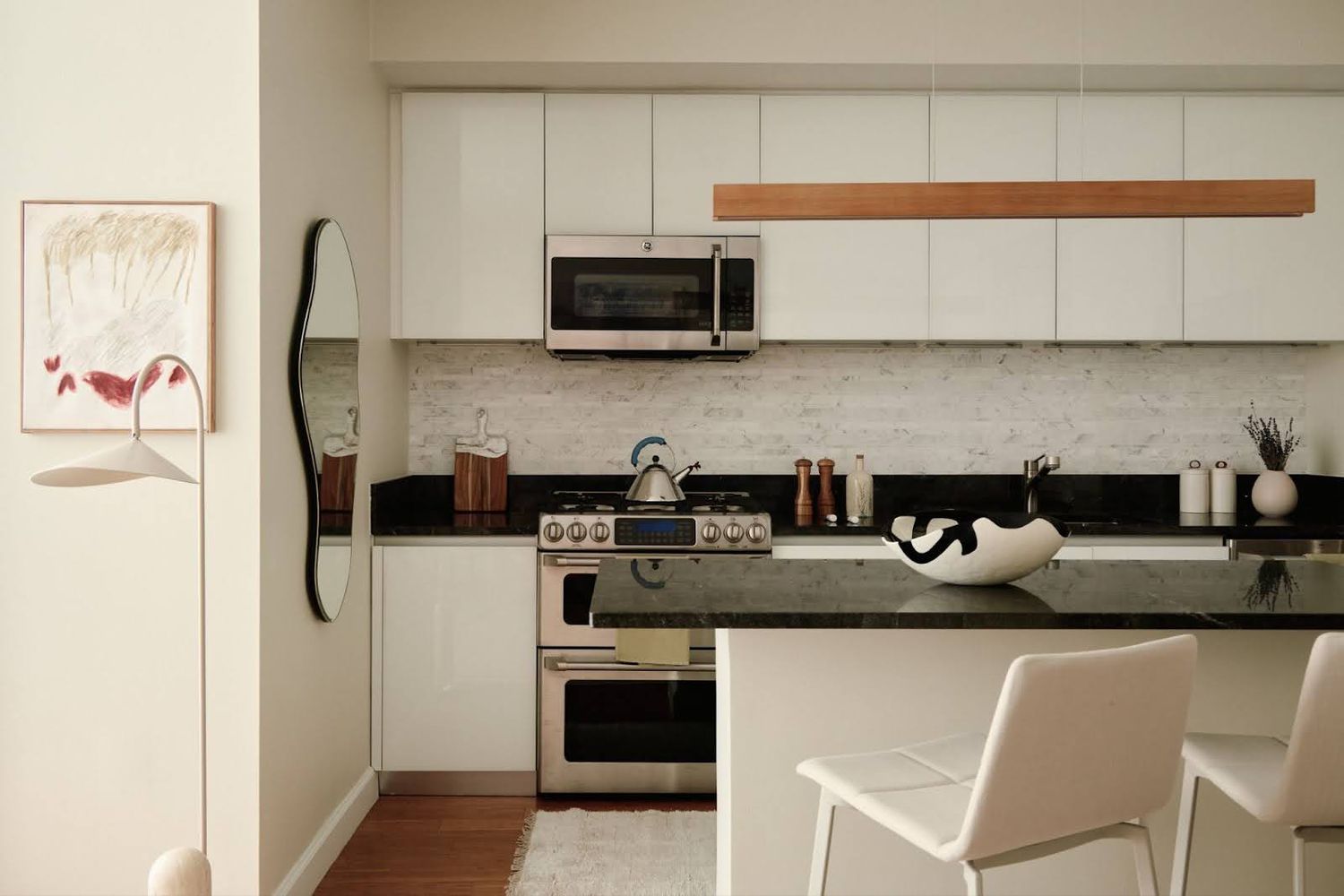 a white bauhaus kitchen