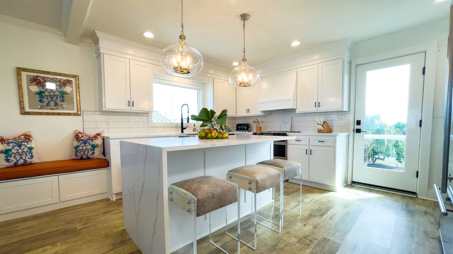 kitchen island beach house