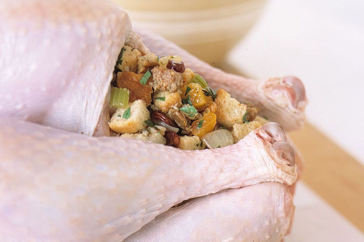 Stuff the turkey