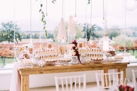 yolana douglas wedding dessert table
