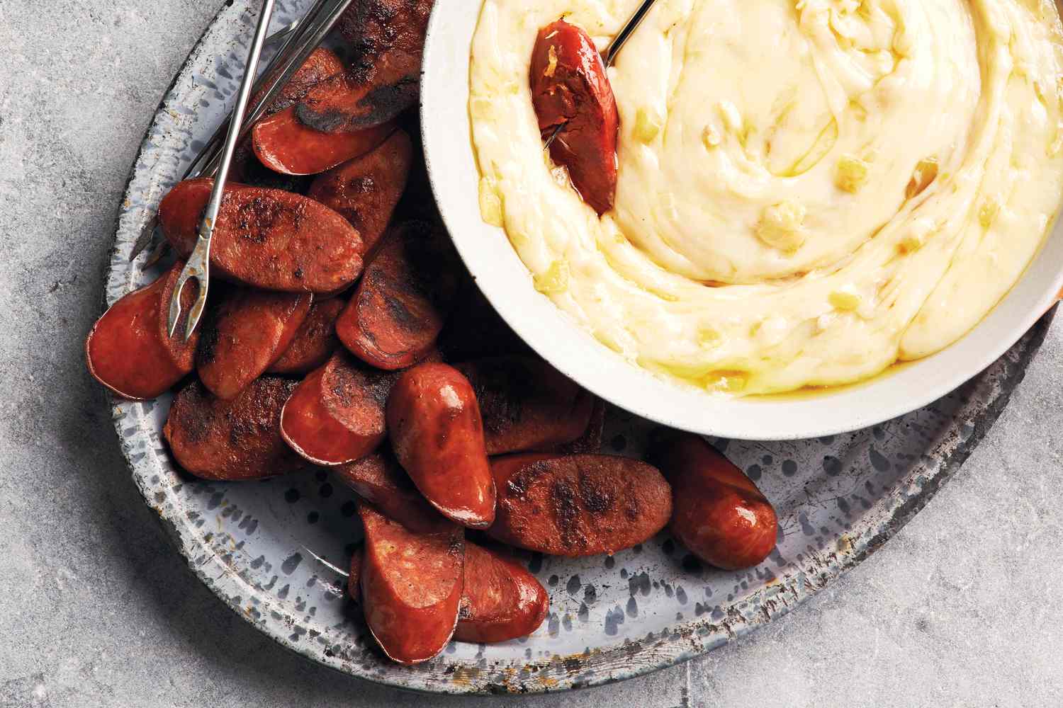 Chorizo and dip