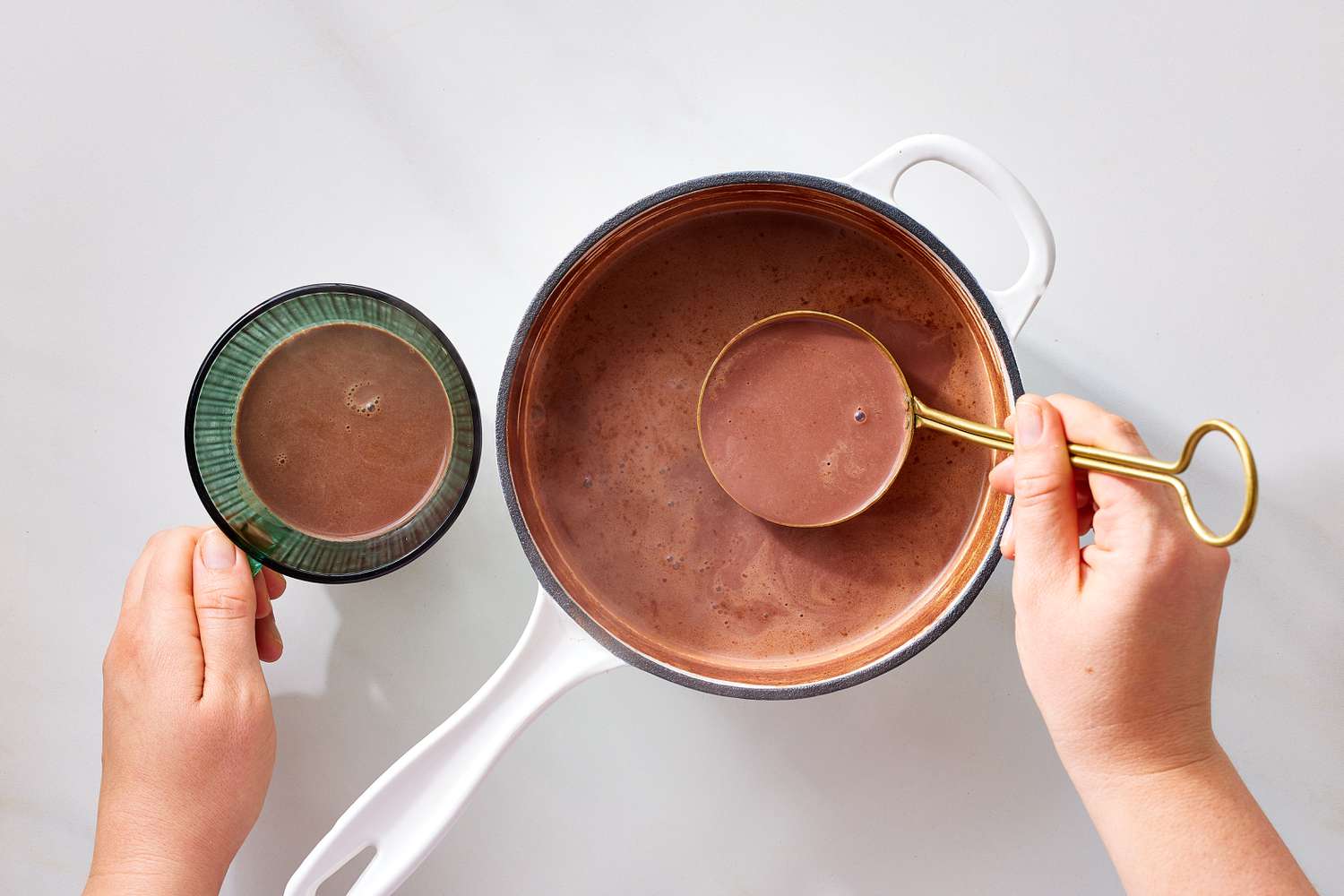 Peppermint Hot Chocolate