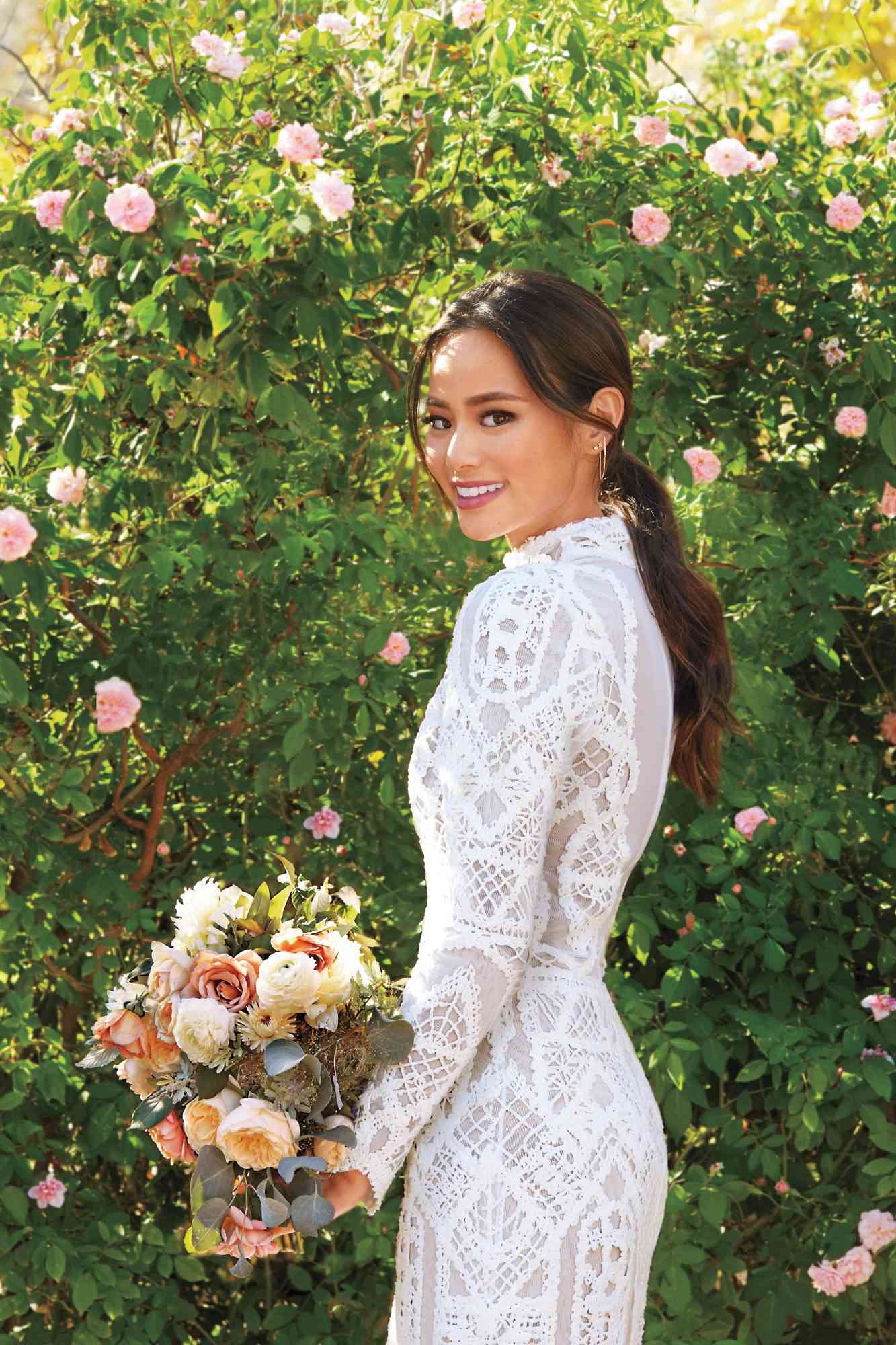 Jamie Chung Wedding Hairstyle