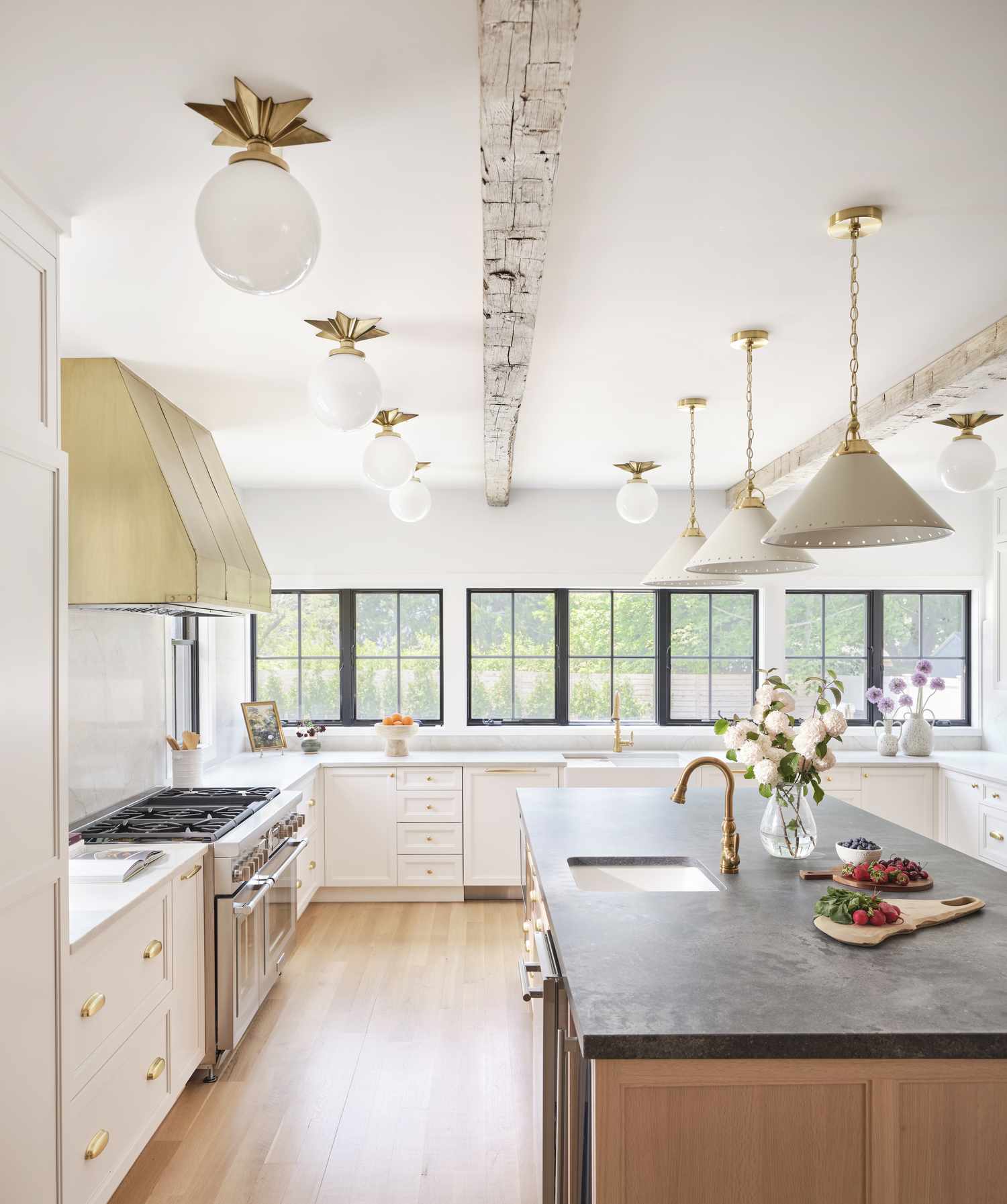 slightly retro kitchen