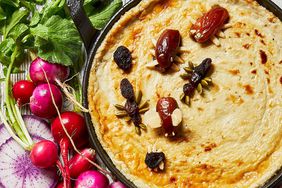 Warm Black-and-Blue Cheese Dip