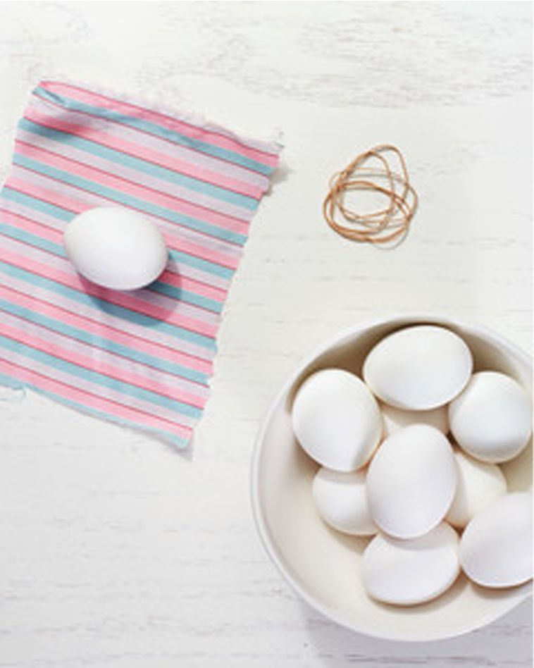 silk tie easter eggs step 1