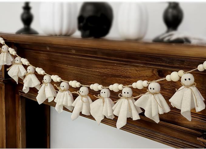 Halloween ghost garland