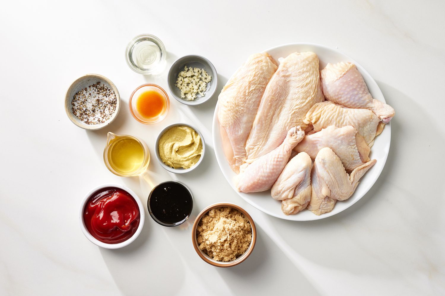 Barbecued Chicken Ingredients