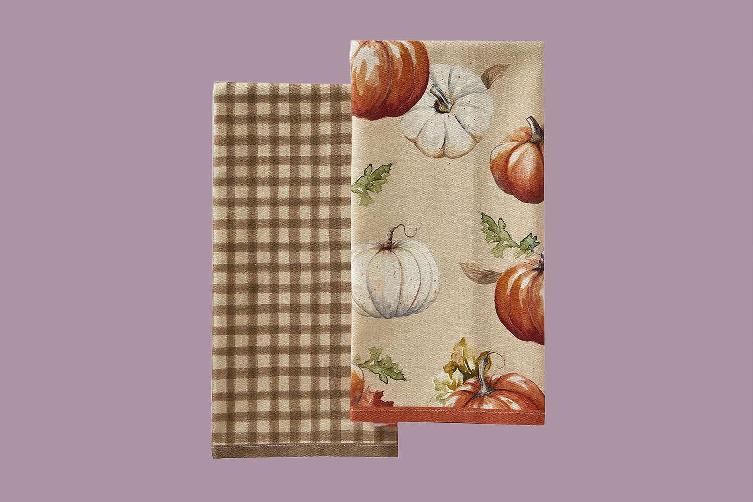 Fall dish towel set