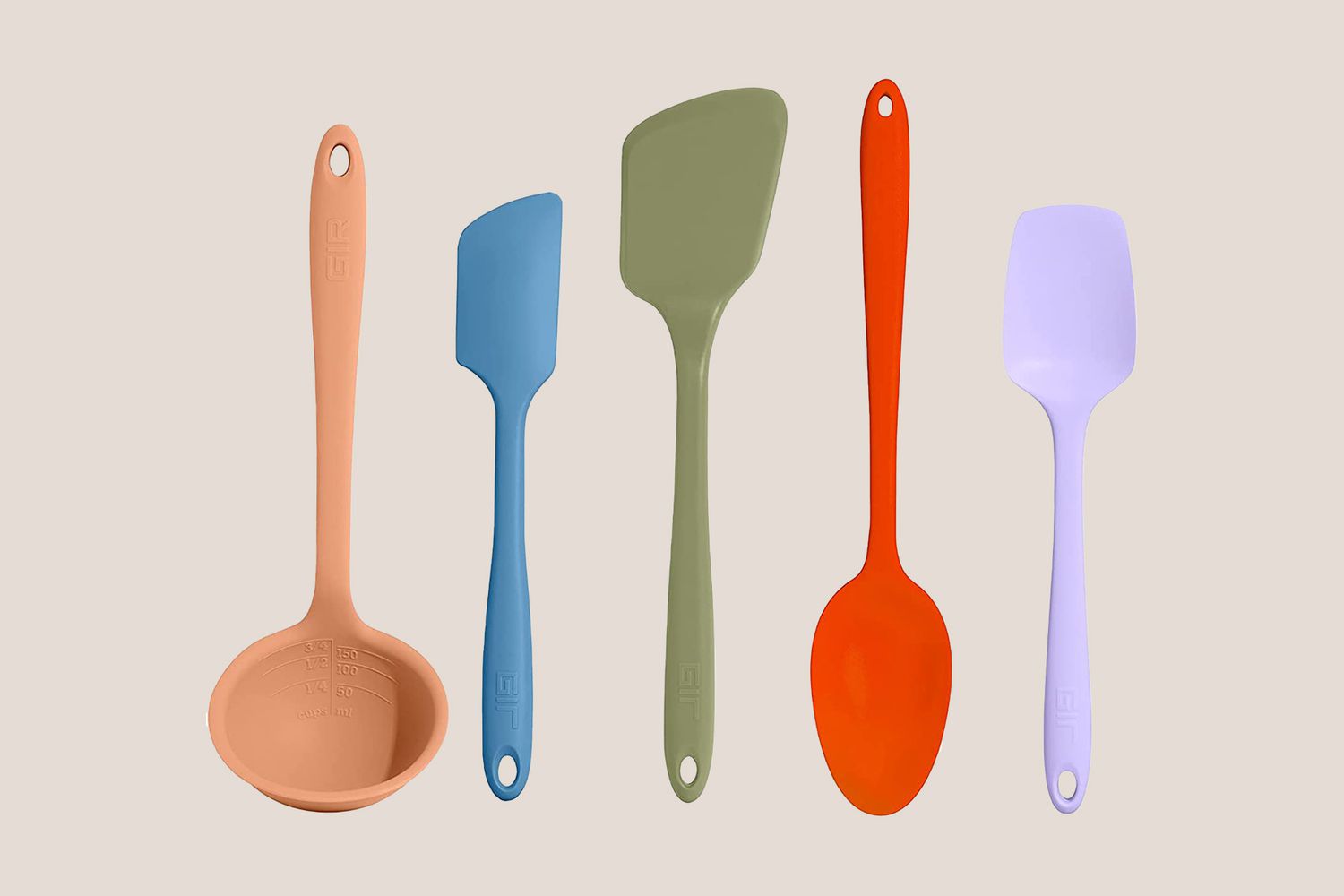 GIR: Get It Right Premium Silicone 5 Piece Utensil Set