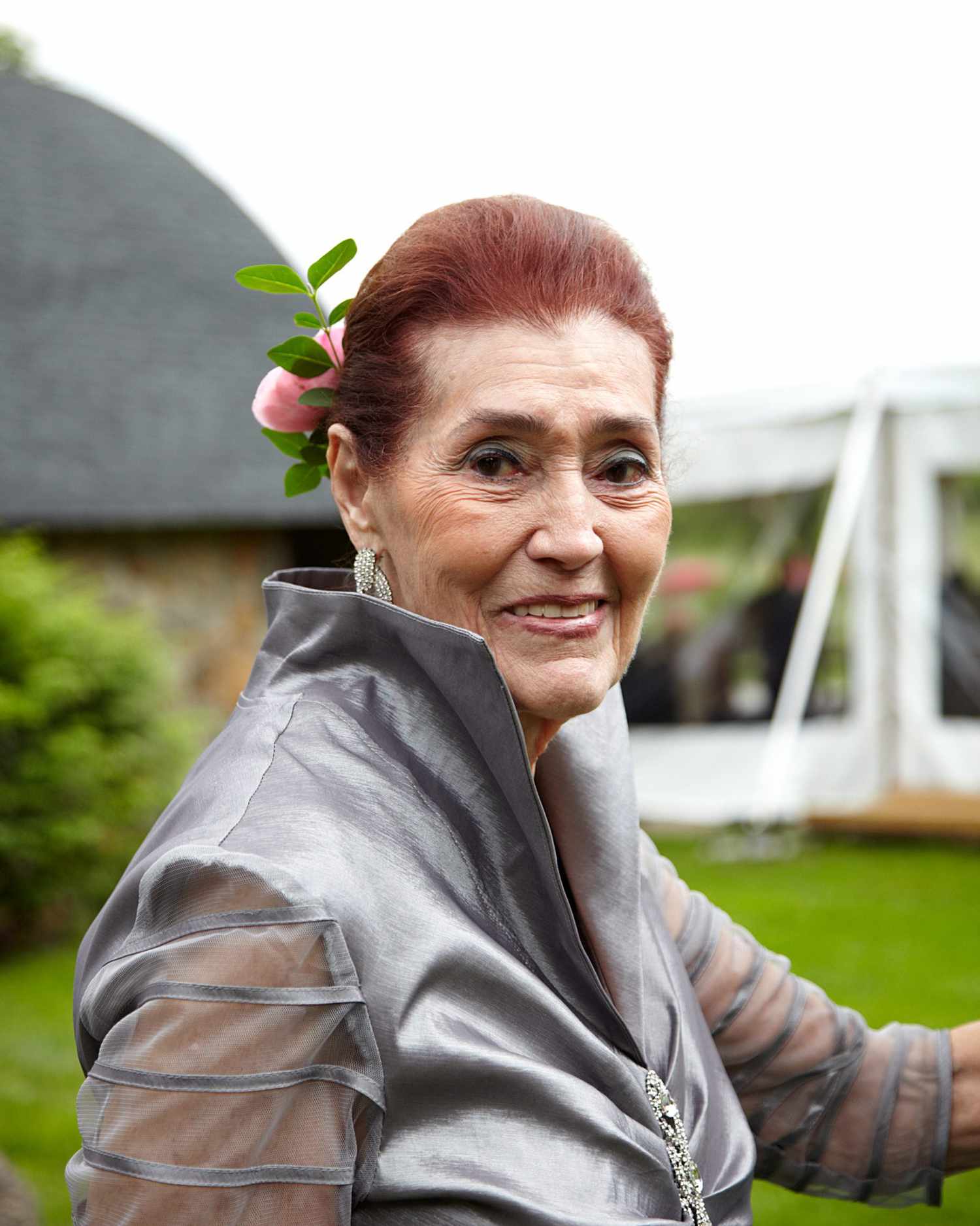 Grandparents Sitting Together at Ceremony