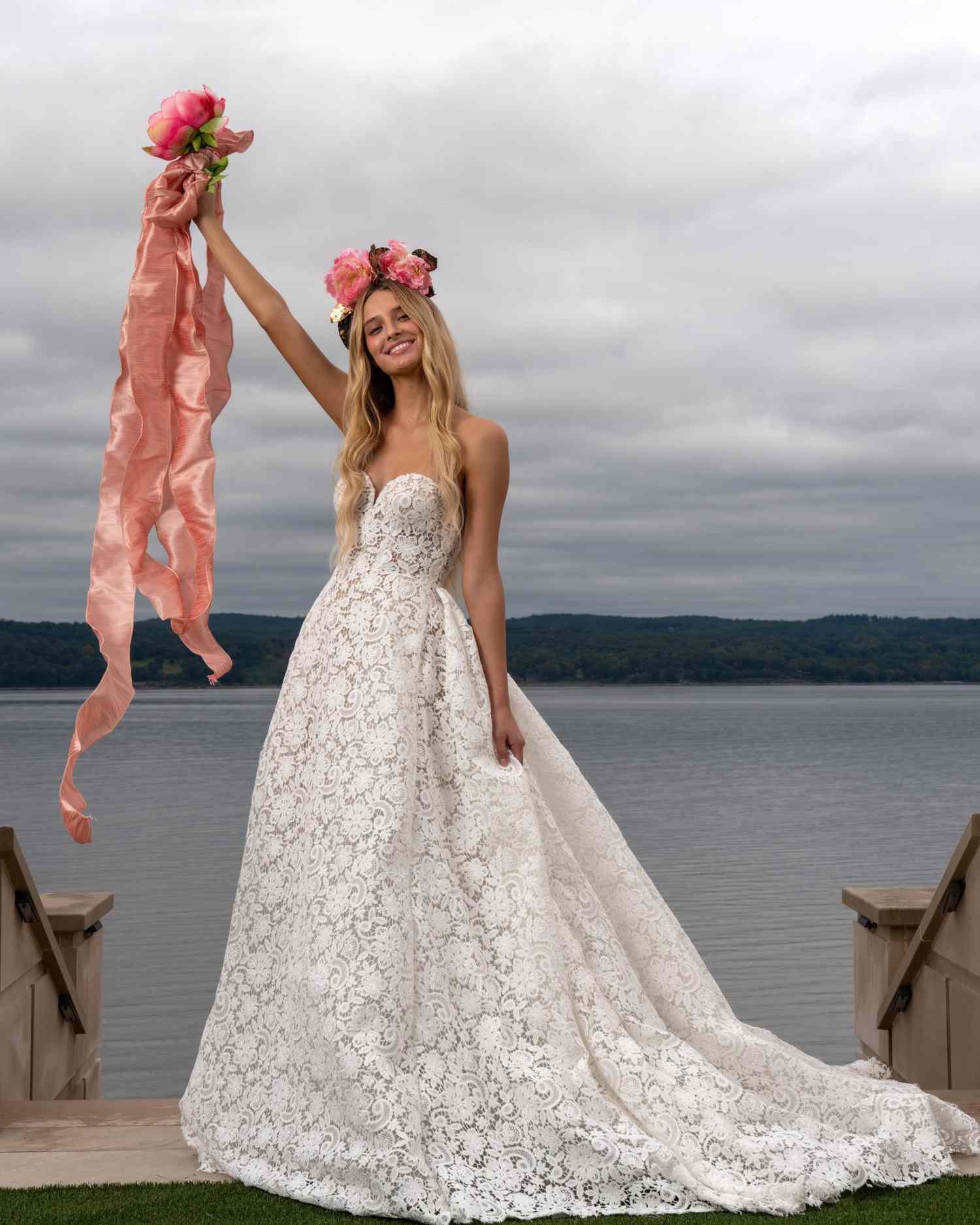 reem acra wedding dress