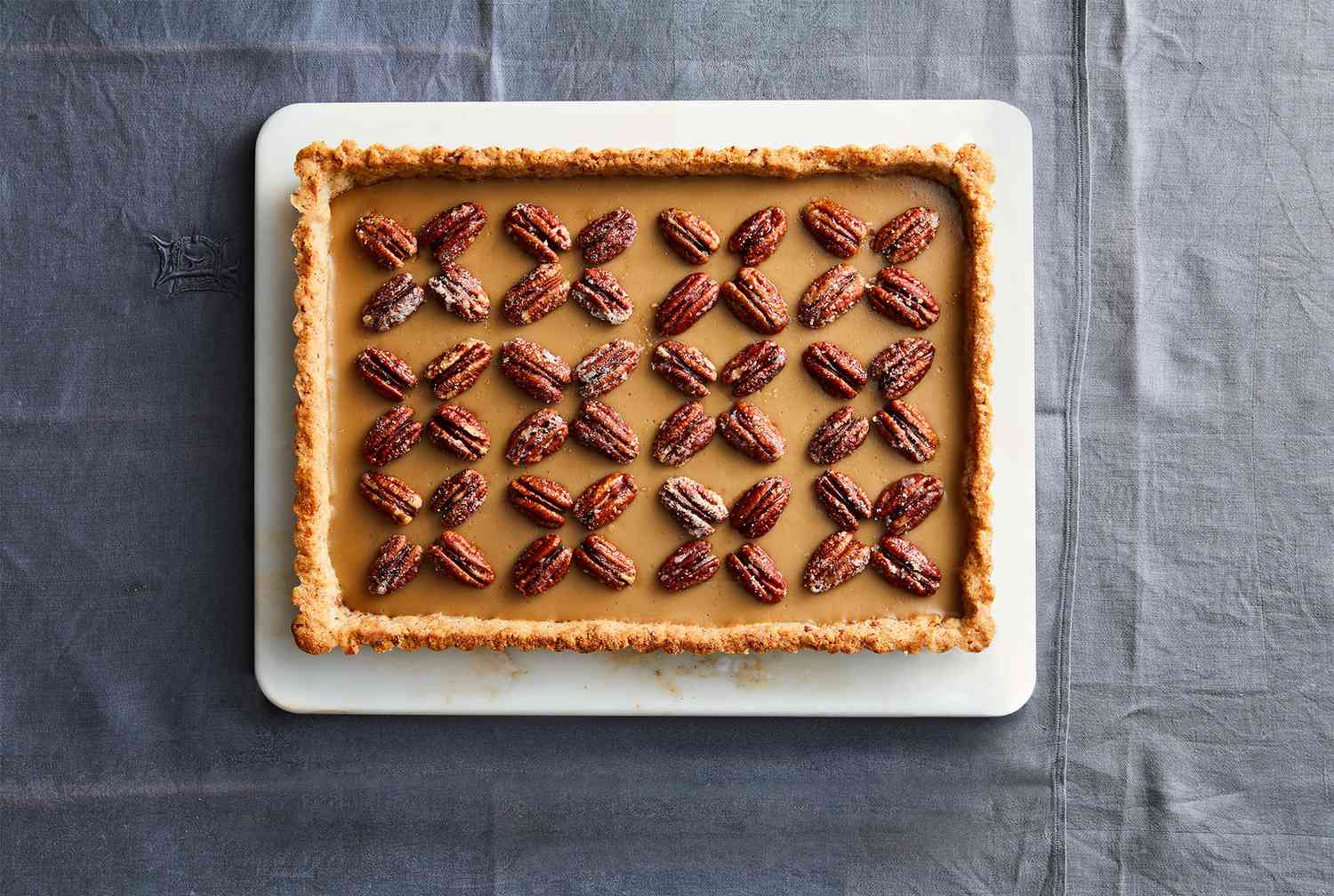 butterscotch pie with pecan shortbread crust