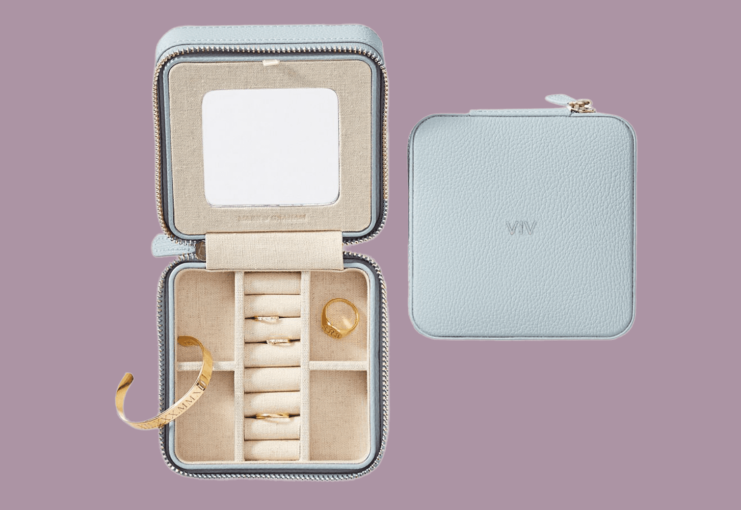 Mark and Graham Small Travel Jewelry Case