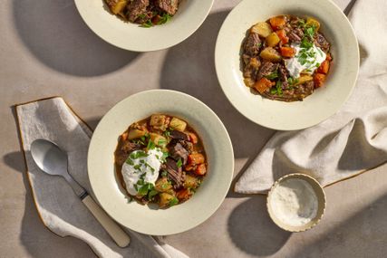 Fireside beef stew