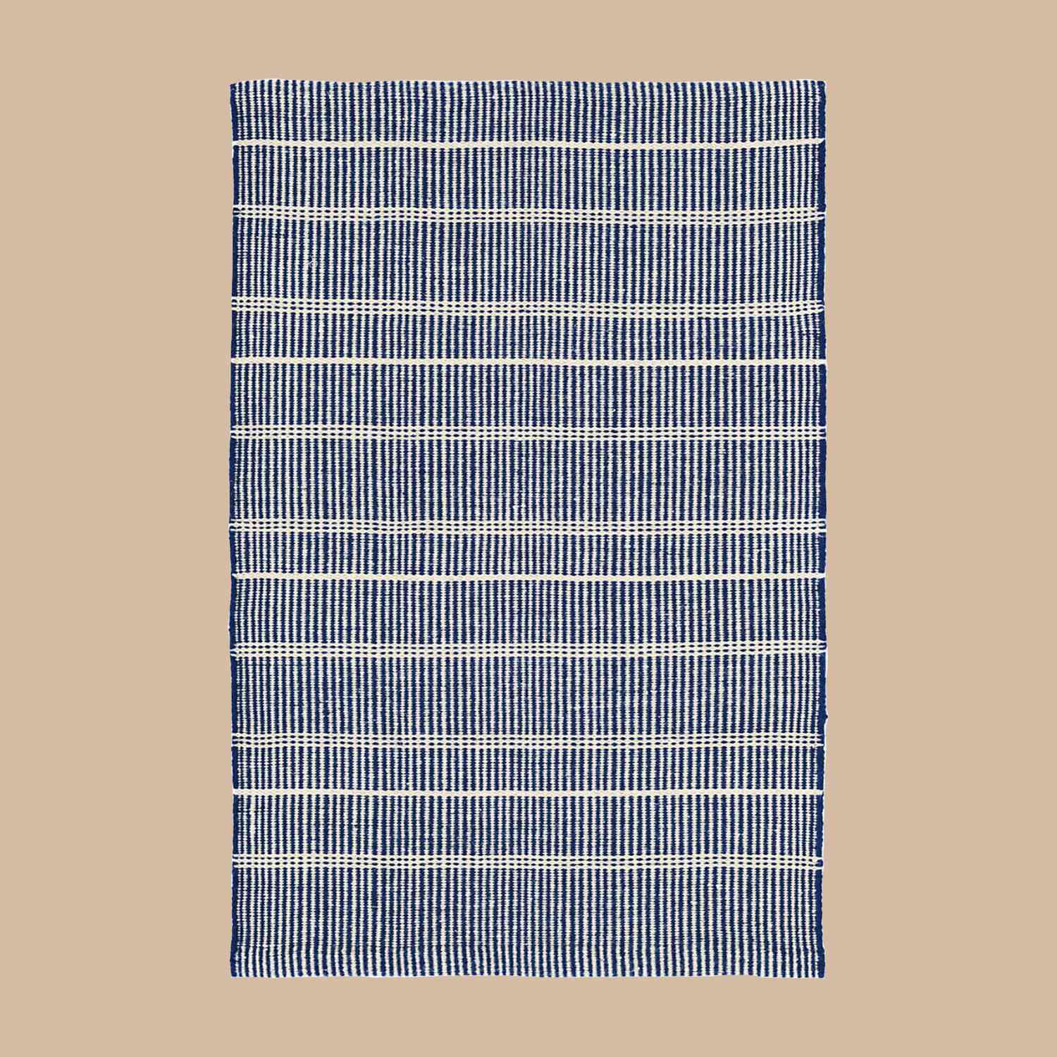 Annie Selke "Samson" Navy Indoor/Outdoor Rug