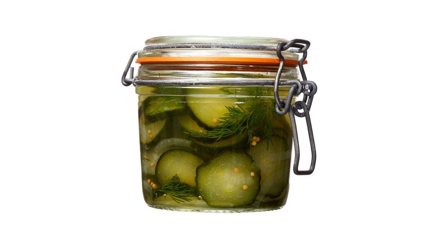 freezer pickles jar