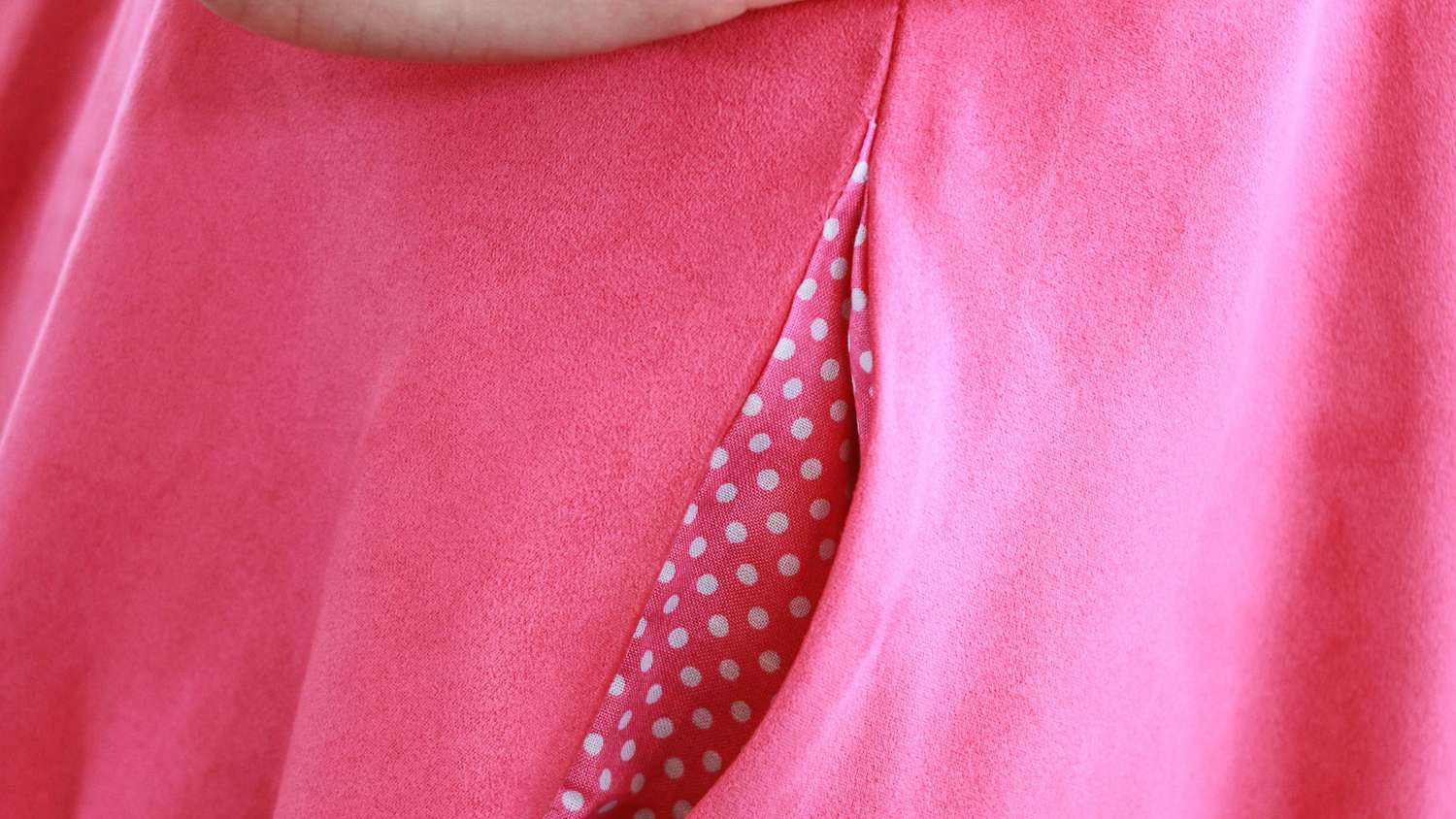 how to sew pockets into a dress