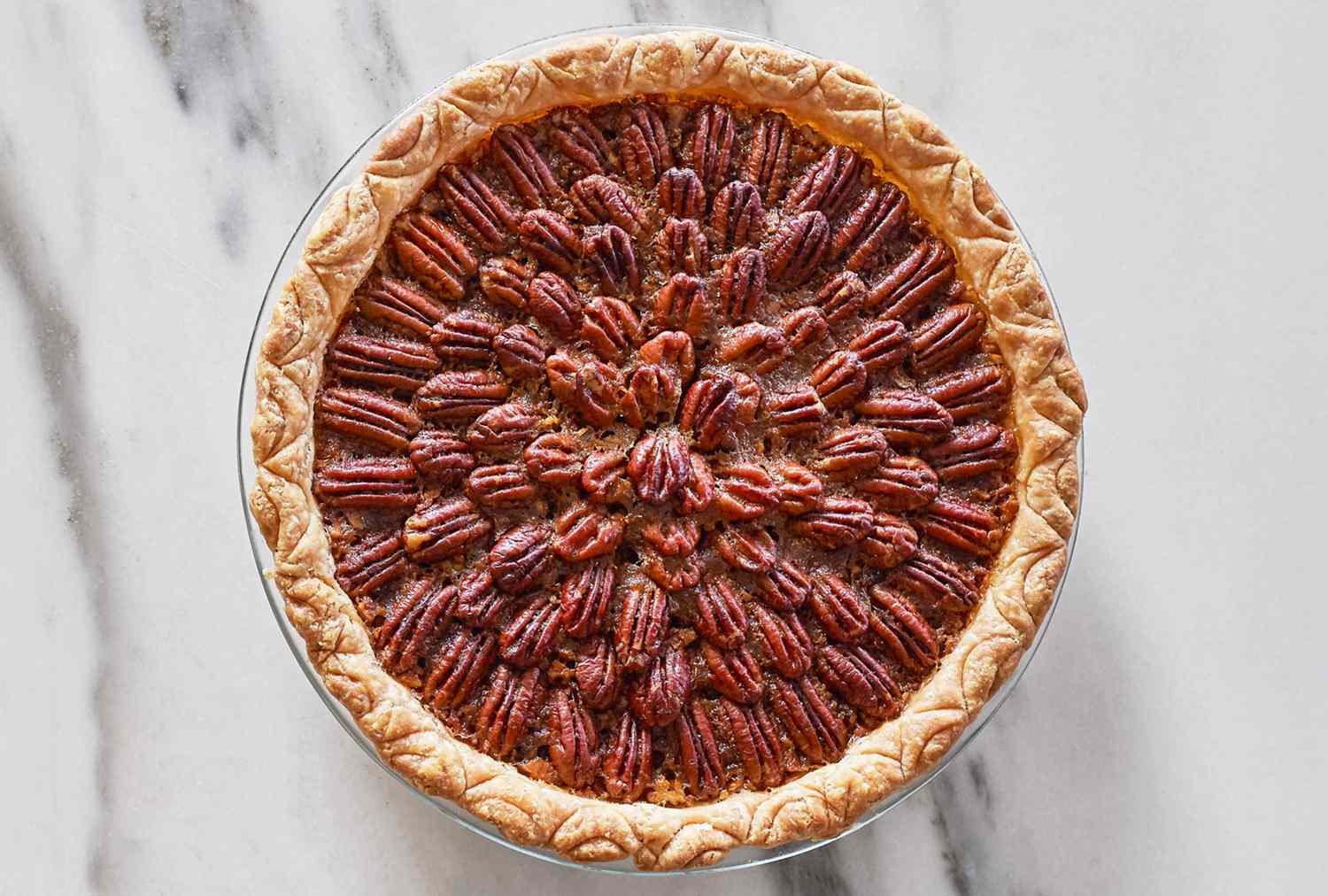 Maple pecan pie