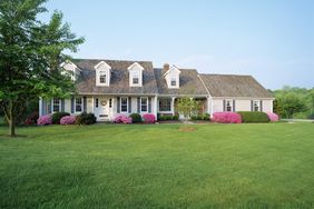 beautiful lush lawn in front yard
