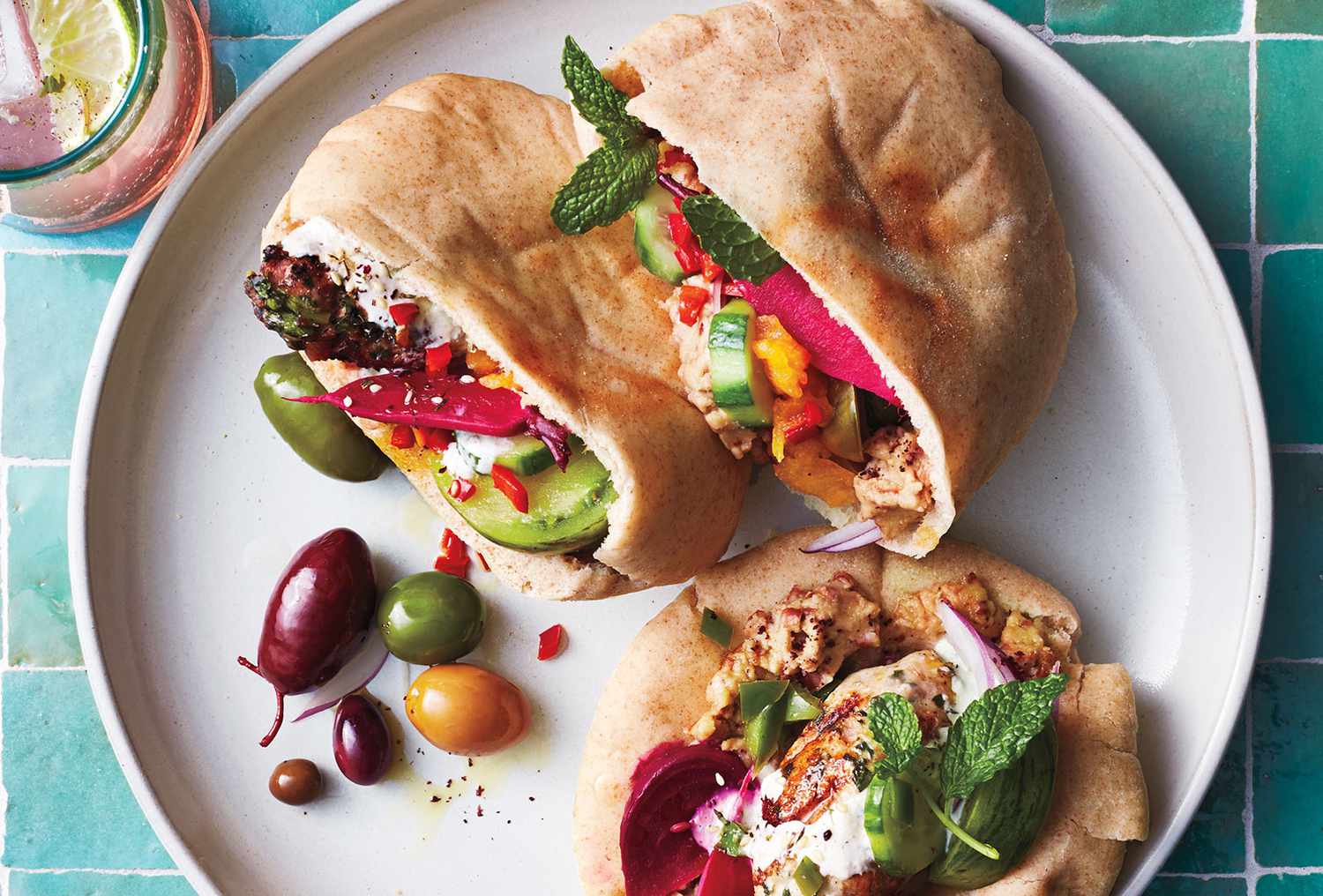 Pita sandwiches