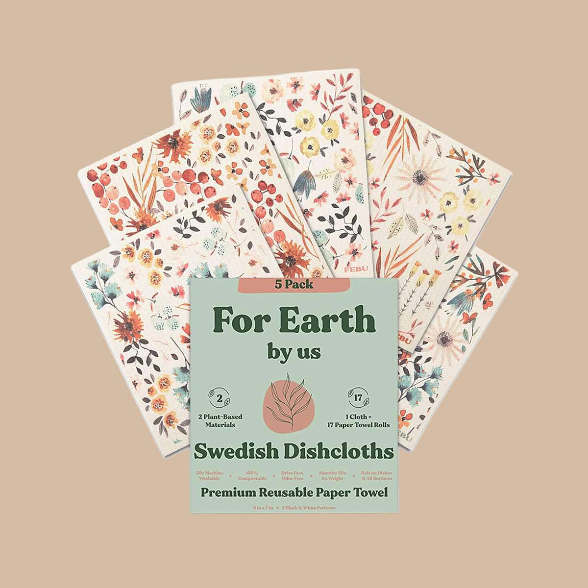 FEBU Swedish Dishcloths 