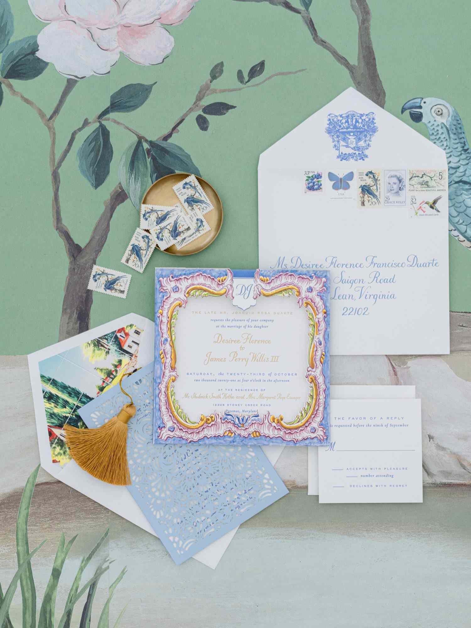 wedding invitation suite
