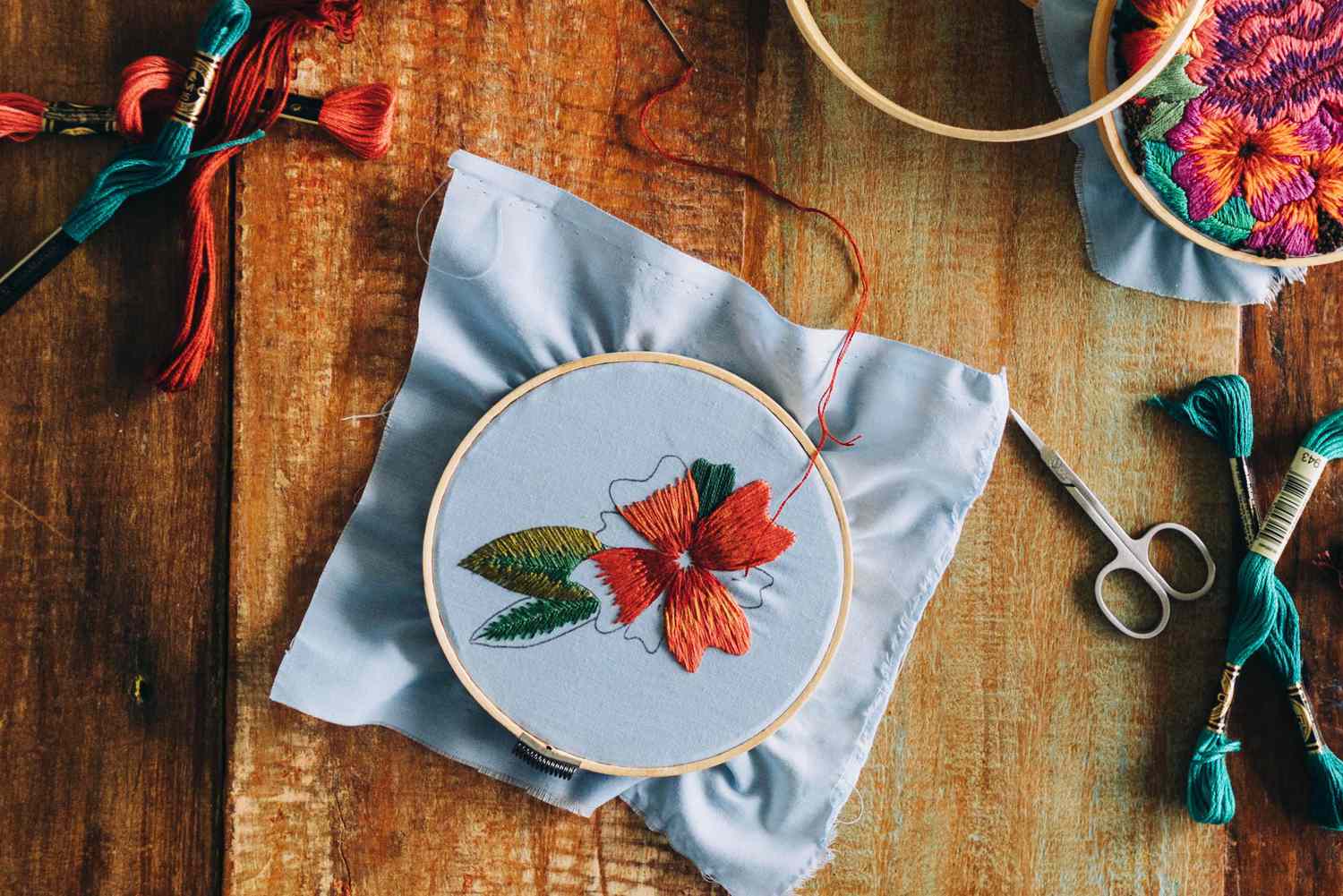 needlepoint embroidery canvas and string