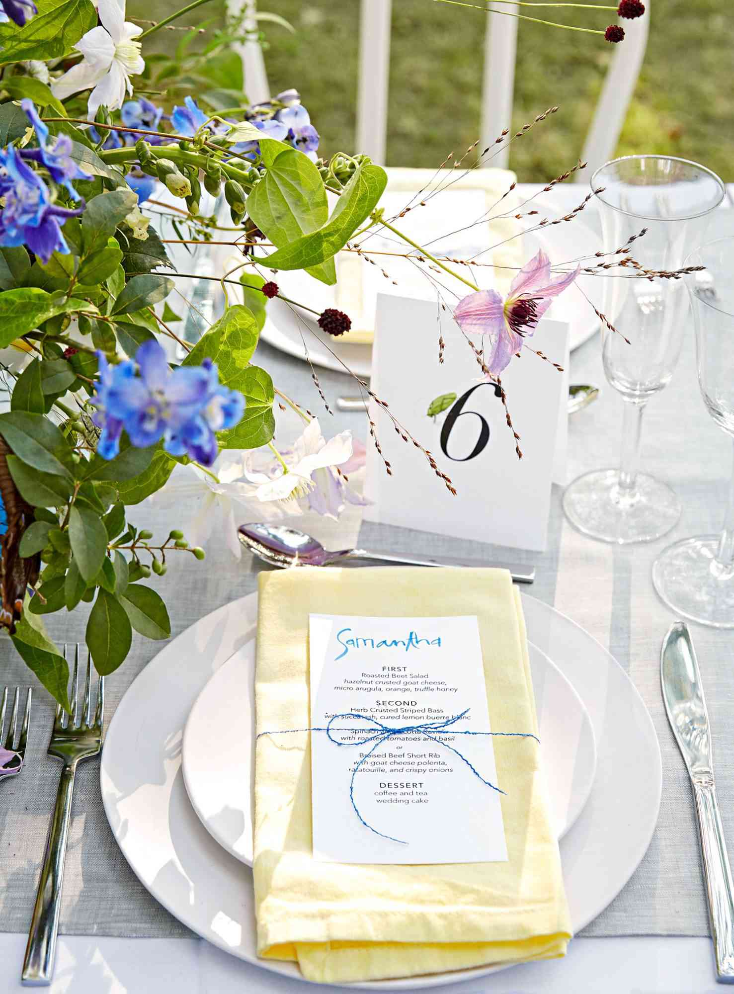 katie samuel place setting