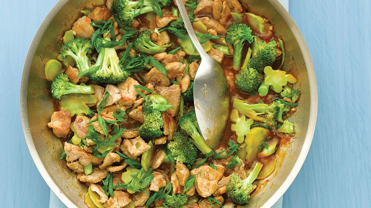 Broccoli and Pork Stir-Fry