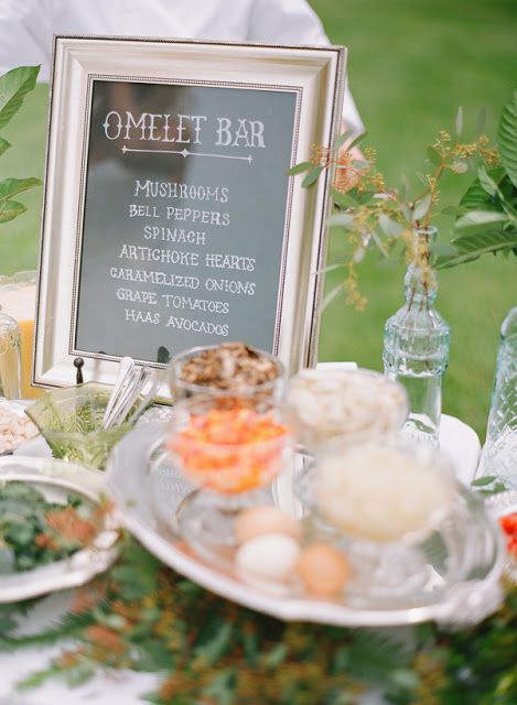 wedding food bars jill thomas