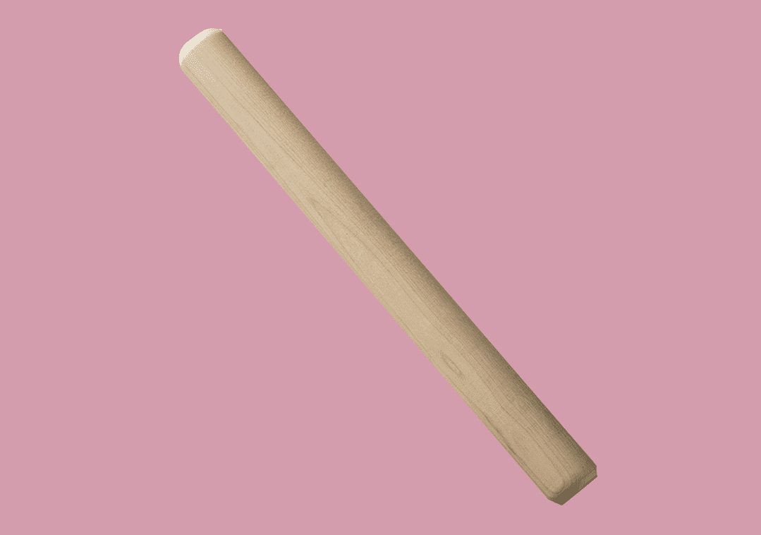straight rolling pin