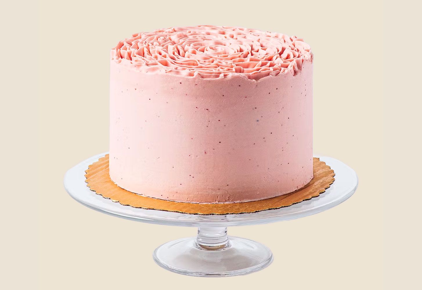 Gold Belly Martha's Strawberry Ombre Cake