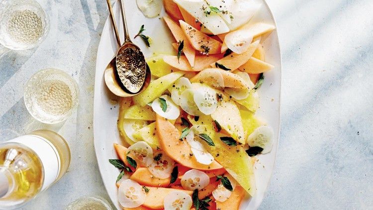 Melon and Cucumber Salad