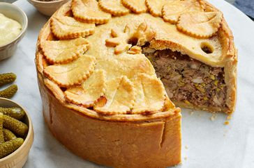 game pie martha bakes slice removed