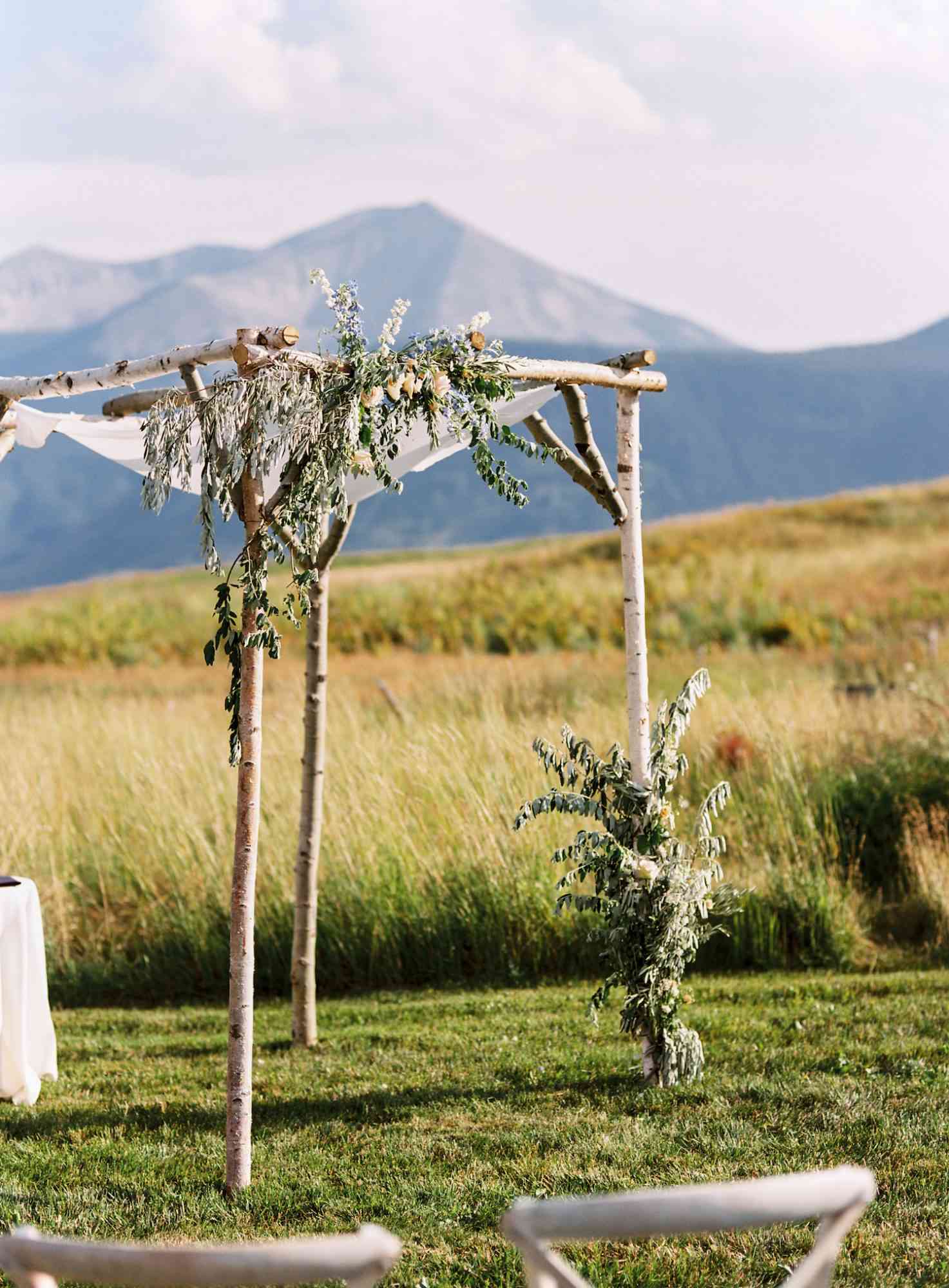 outdoor chuppah
