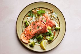 Wild Salmon and Romanesco Pilaf