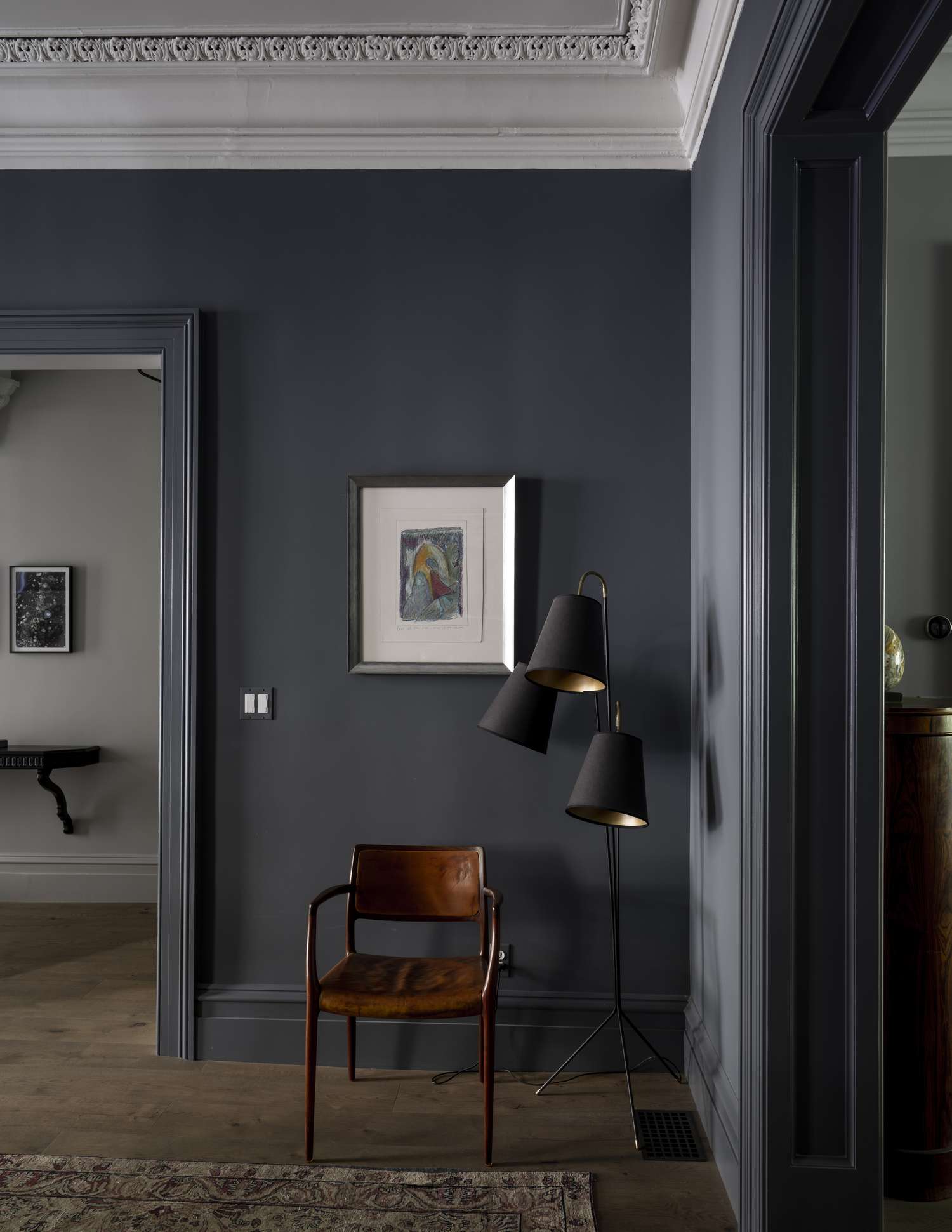 hallway paint farrow and ball down pipe gray