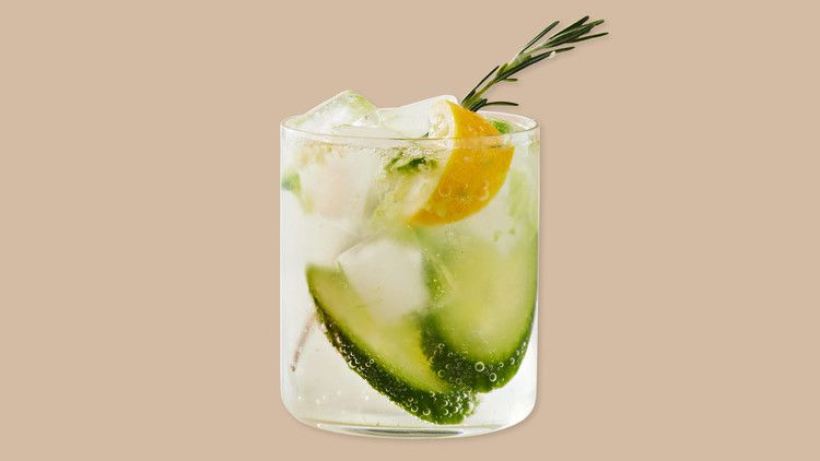 mediterranean cucumber tonic mocktail
