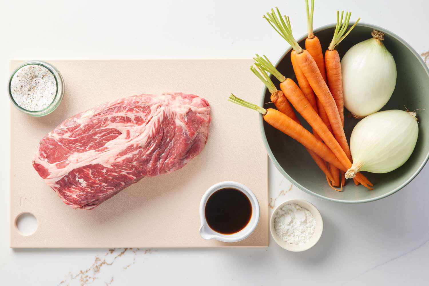 Slow-Cooker Pot Roast Ingredients