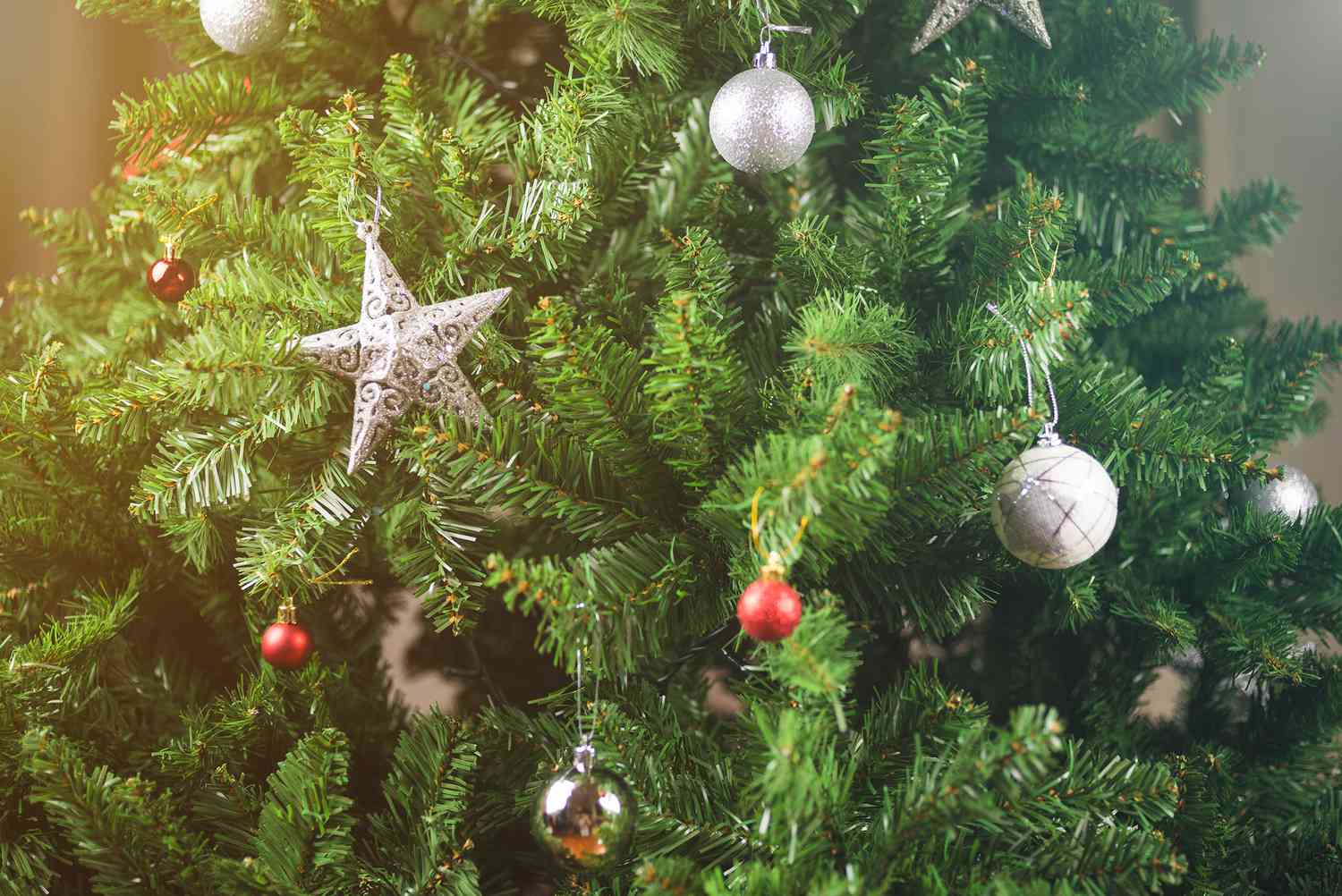 christmas tree with star ornament