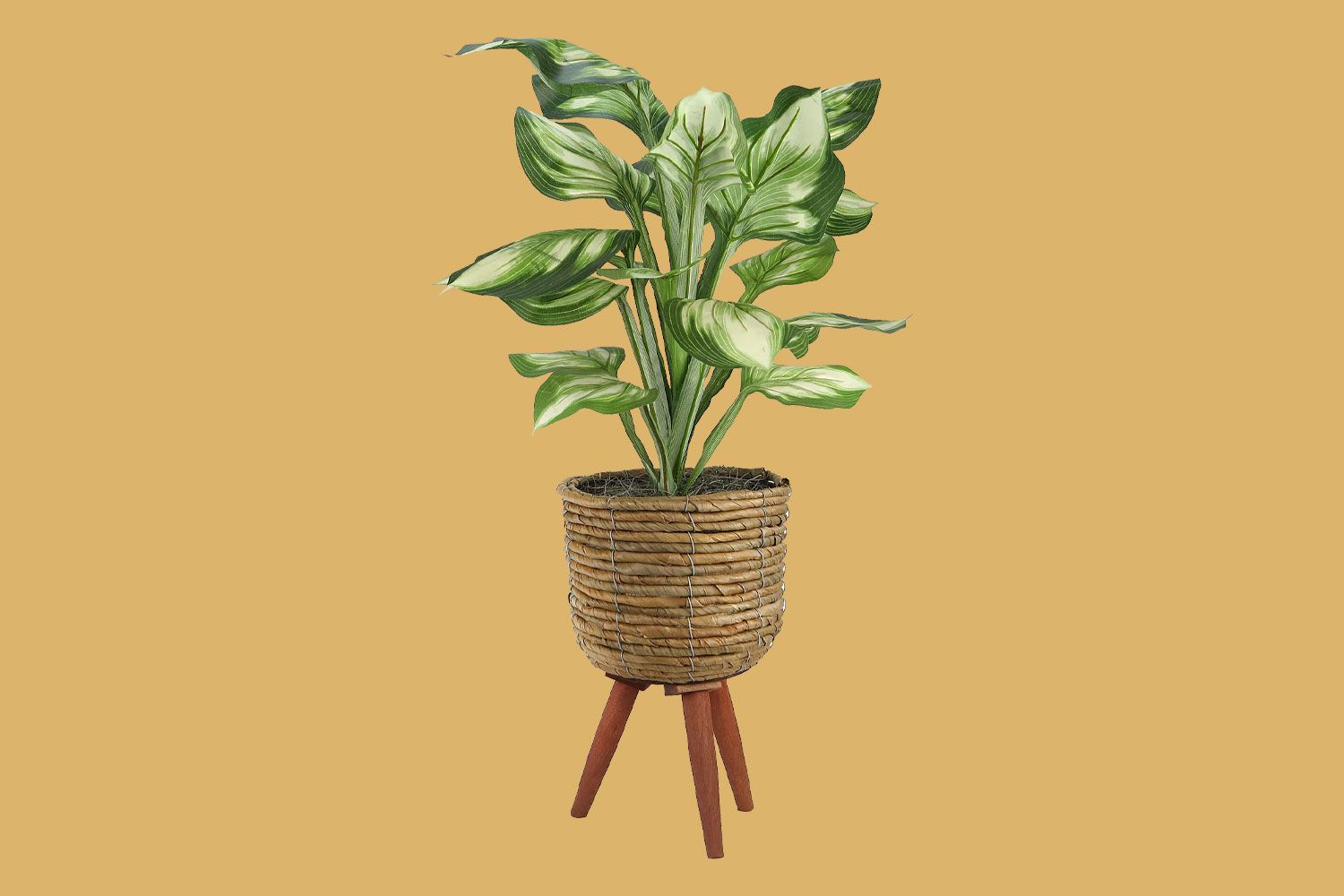 28'' Faux Foliage Plant in Basket
