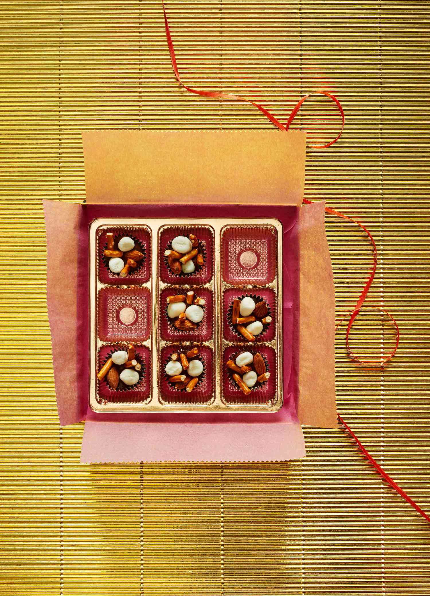 chocolates wrapping box nuts