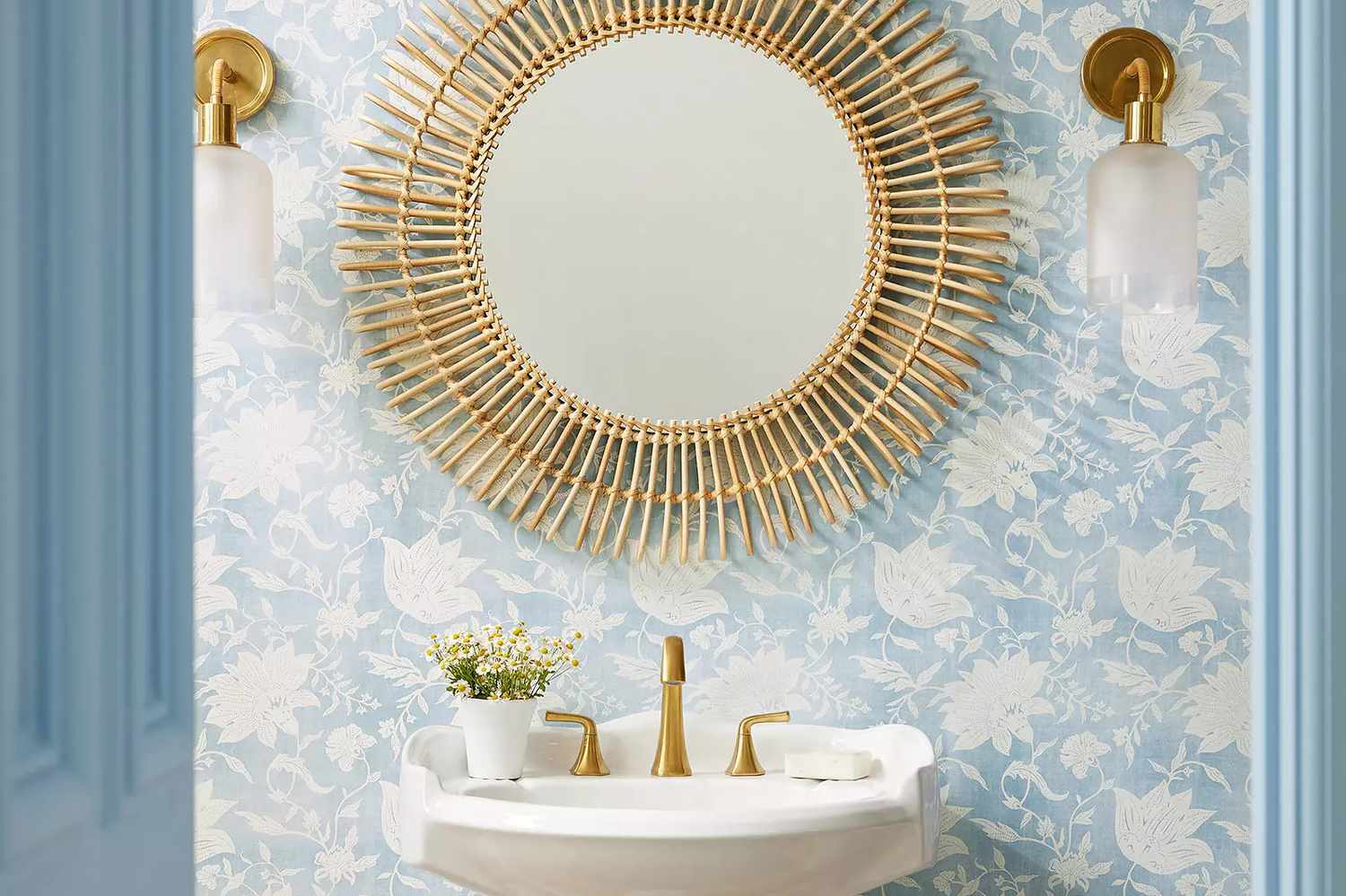 Blue Deauville Wallpaper