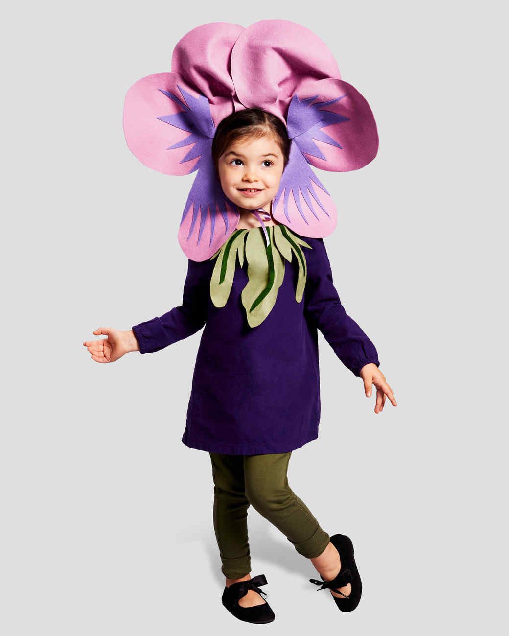 Violet Flower Halloween Costume