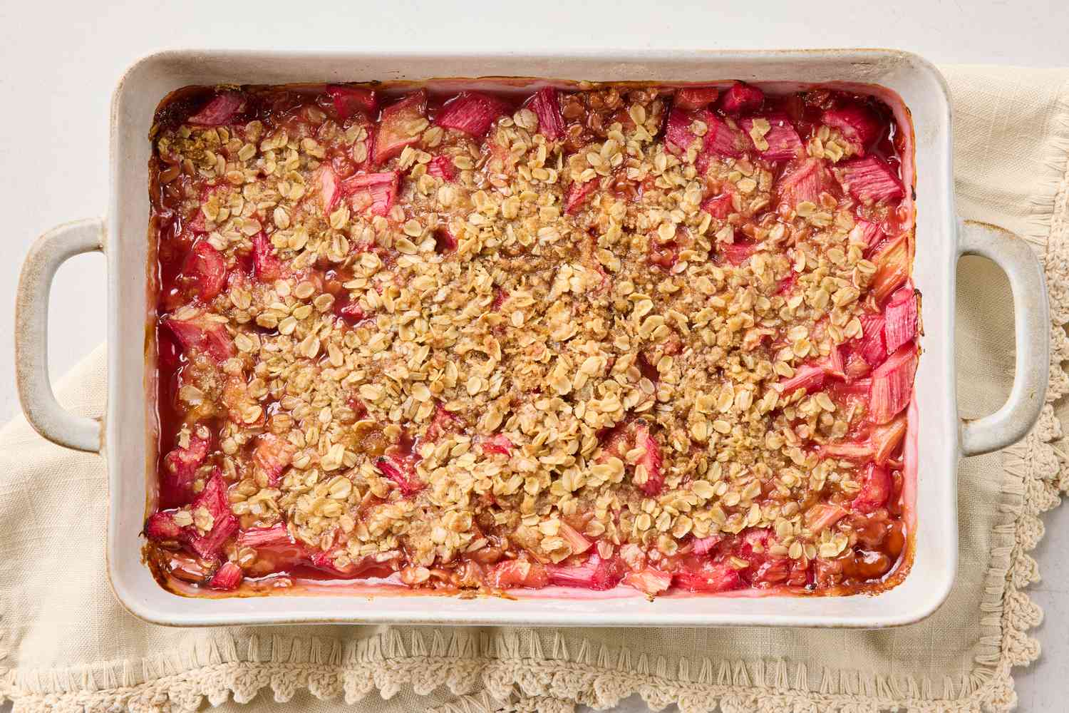 Rhubarb Crisp
