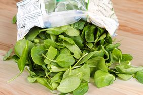 Bagged spinach