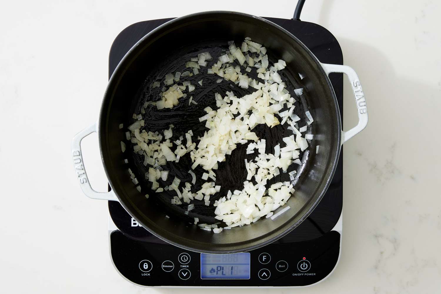 Apple-Butternut Squash Soup Step 1